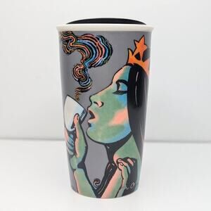 Starbucks Siren 25th Anniversary Double Wall Traveler Limited Edition Signed